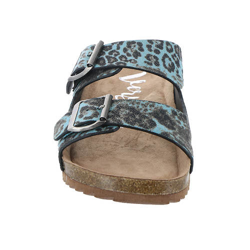 Blue Leopard Gemini Sandals-Shoes-Gypsy Jazz-Three Birdies Boutique, Women's Fashion Boutique Located in Kearney, MO