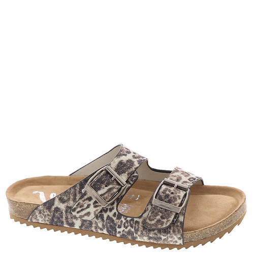 White-Black Leopard Gemini Sandals-Shoes-Gypsy Jazz-Three Birdies Boutique, Women's Fashion Boutique Located in Kearney, MO