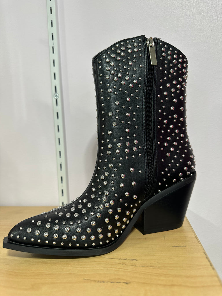 Corkys Lowlights Boots in Black-Boots-Hey Girl by Corkys-Three Birdies Boutique, Women's Fashion Boutique Located in Kearney, MO