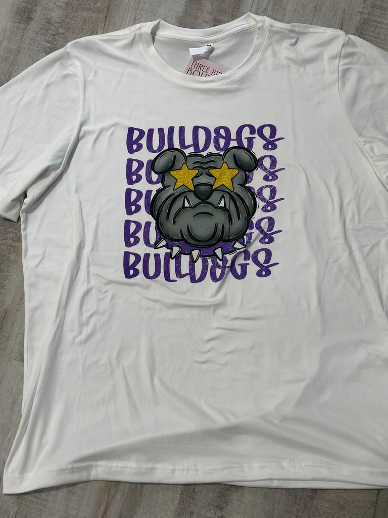 Kearney Bulldog Graphic Tee-Graphic Tees-Tres Birdos Graphic Tees-Three Birdies Boutique, Women's Fashion Boutique Located in Kearney, MO