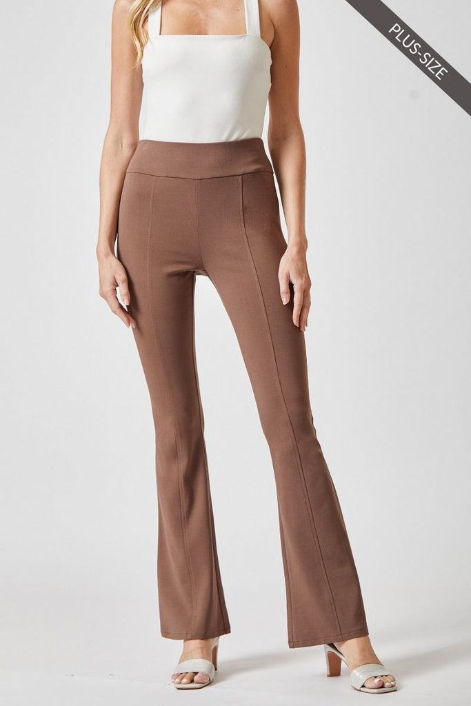 Flared Dressy Pants-Dress Pants-Dear Scarlett-Three Birdies Boutique, Women's Fashion Boutique Located in Kearney, MO