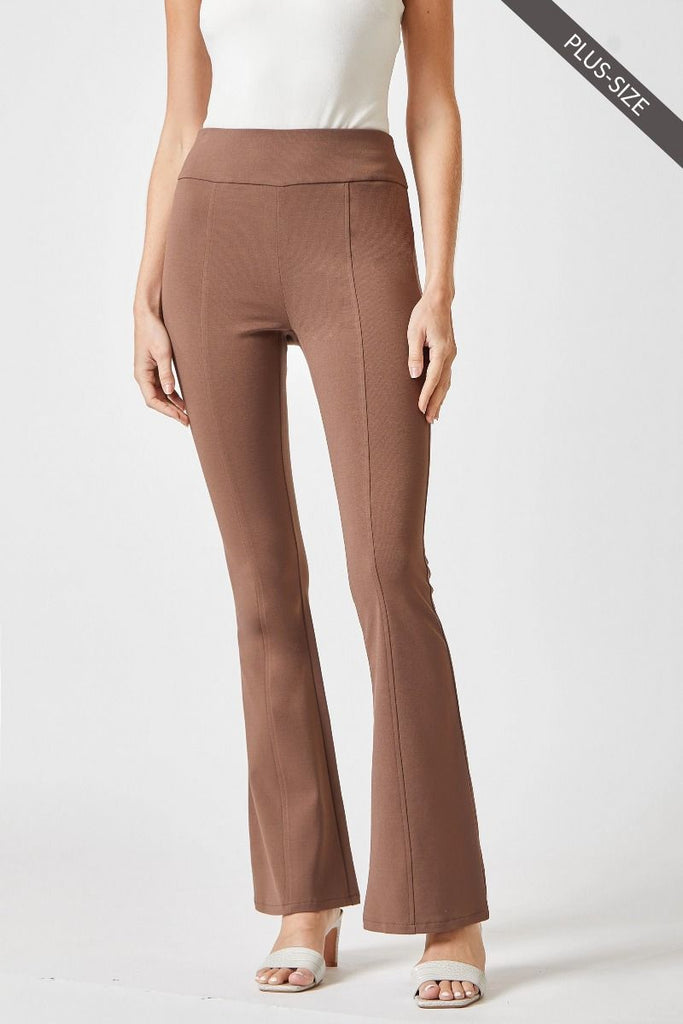 Flared Dressy Pants-Dress Pants-Dear Scarlett-Three Birdies Boutique, Women's Fashion Boutique Located in Kearney, MO