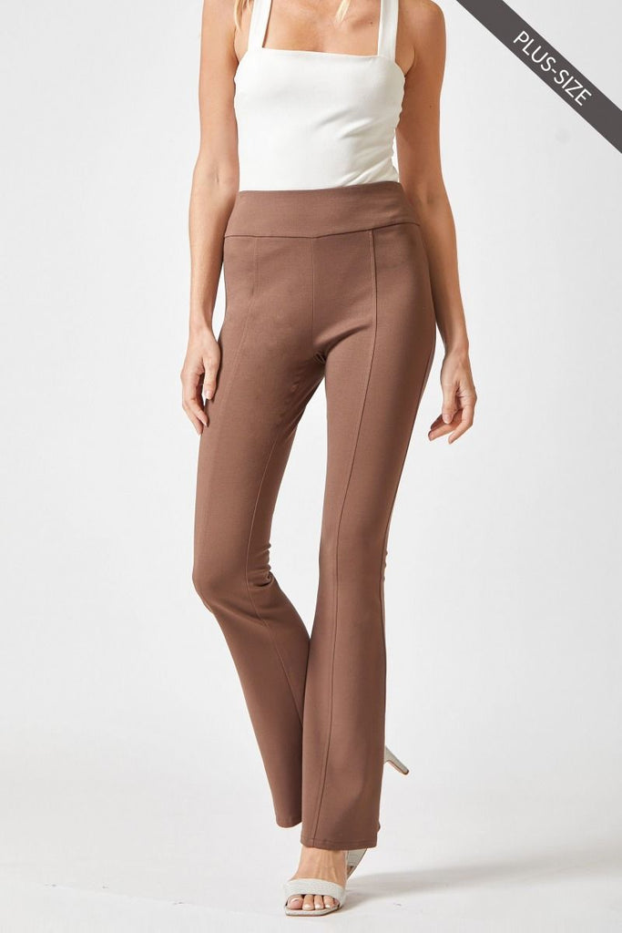 Flared Dressy Pants-Dress Pants-Dear Scarlett-Three Birdies Boutique, Women's Fashion Boutique Located in Kearney, MO