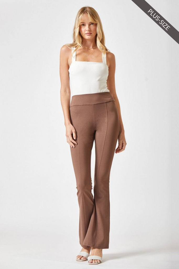 Flared Dressy Pants-Dress Pants-Dear Scarlett-Three Birdies Boutique, Women's Fashion Boutique Located in Kearney, MO