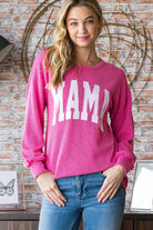MAMA Long Sleeve Pink { product_type }}