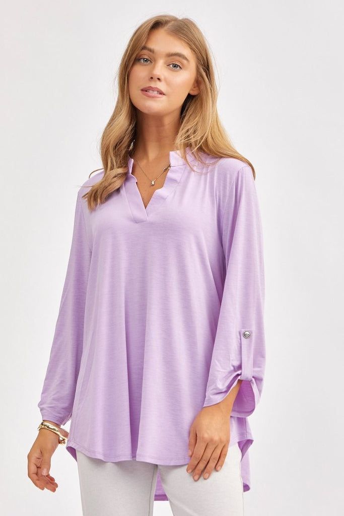 Solid Dressy Blouse-Blouse-Dear Scarlett-Three Birdies Boutique, Women's Fashion Boutique Located in Kearney, MO