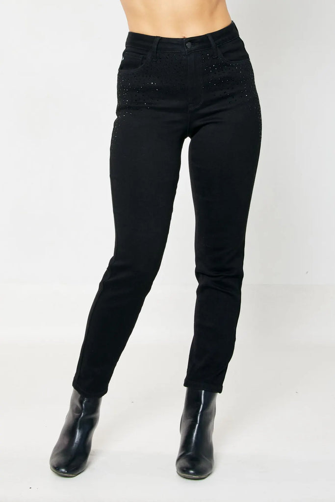 Judy Blue Rhinestone Slim Fit
