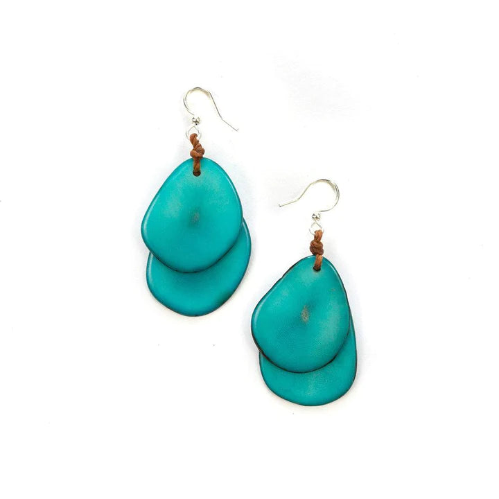 Fiesta Earrings-Earrings-Tagua-Three Birdies Boutique, Women's Fashion Boutique Located in Kearney, MO