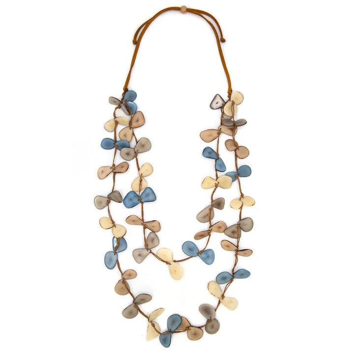 Cielo Necklace-Necklace-Tagua-Three Birdies Boutique, Women's Fashion Boutique Located in Kearney, MO