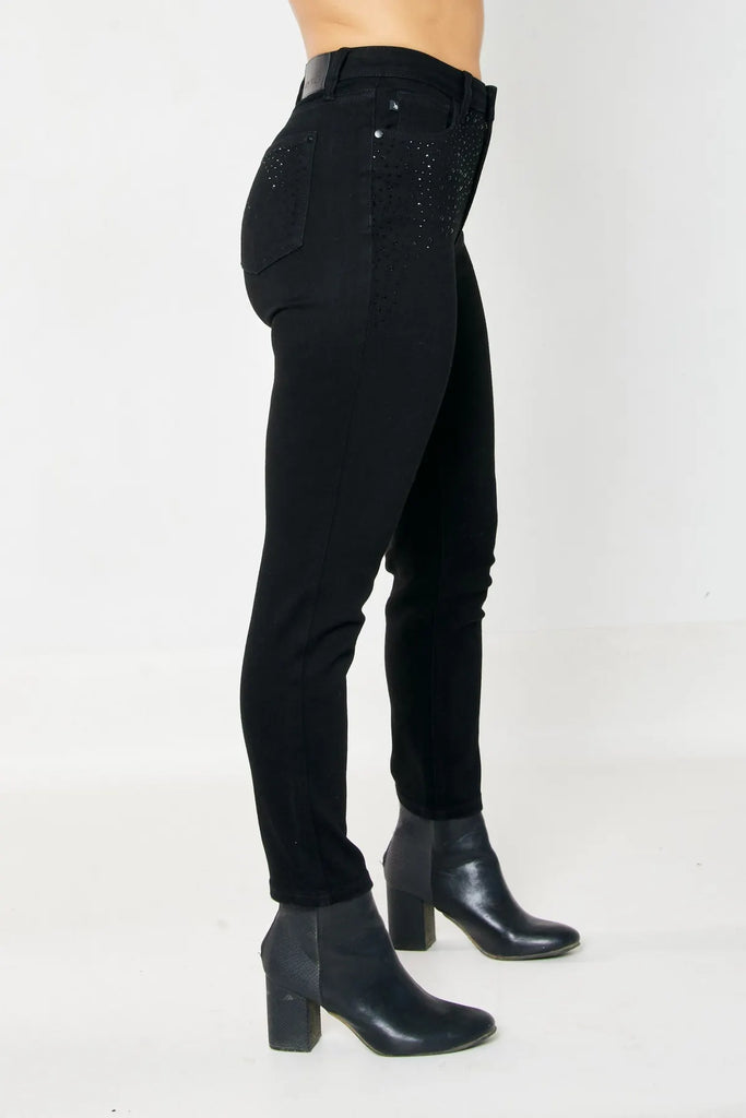 Judy Blue Rhinestone Slim Fit