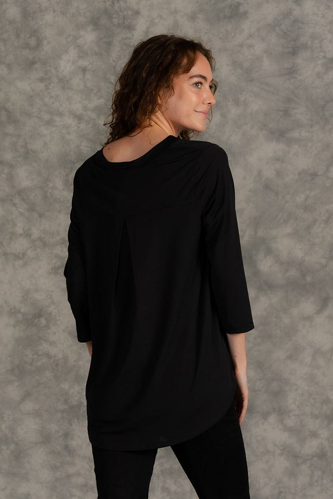 3/4 Sleeve V-Neck Top-Sweater-Sew In Love-Three Birdies Boutique, Women's Fashion Boutique Located in Kearney, MO