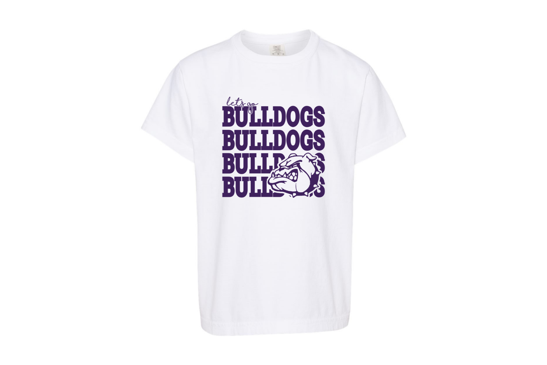 Let's Go Bulldogs Graphic Tee { product_type }}
