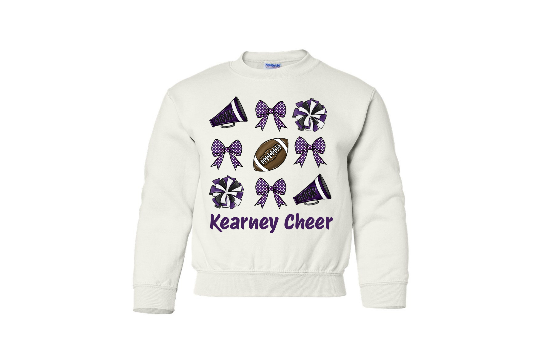 Kearney Cheer Crewneck Sweatshirt { product_type }}