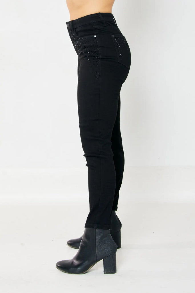 Judy Blue Rhinestone Slim Fit