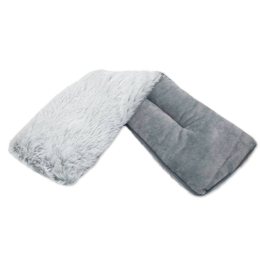 Marshmallow Neck Wrap Gray-Stuffed Animals-Warmies-Three Birdies Boutique, Women's Fashion Boutique Located in Kearney, MO