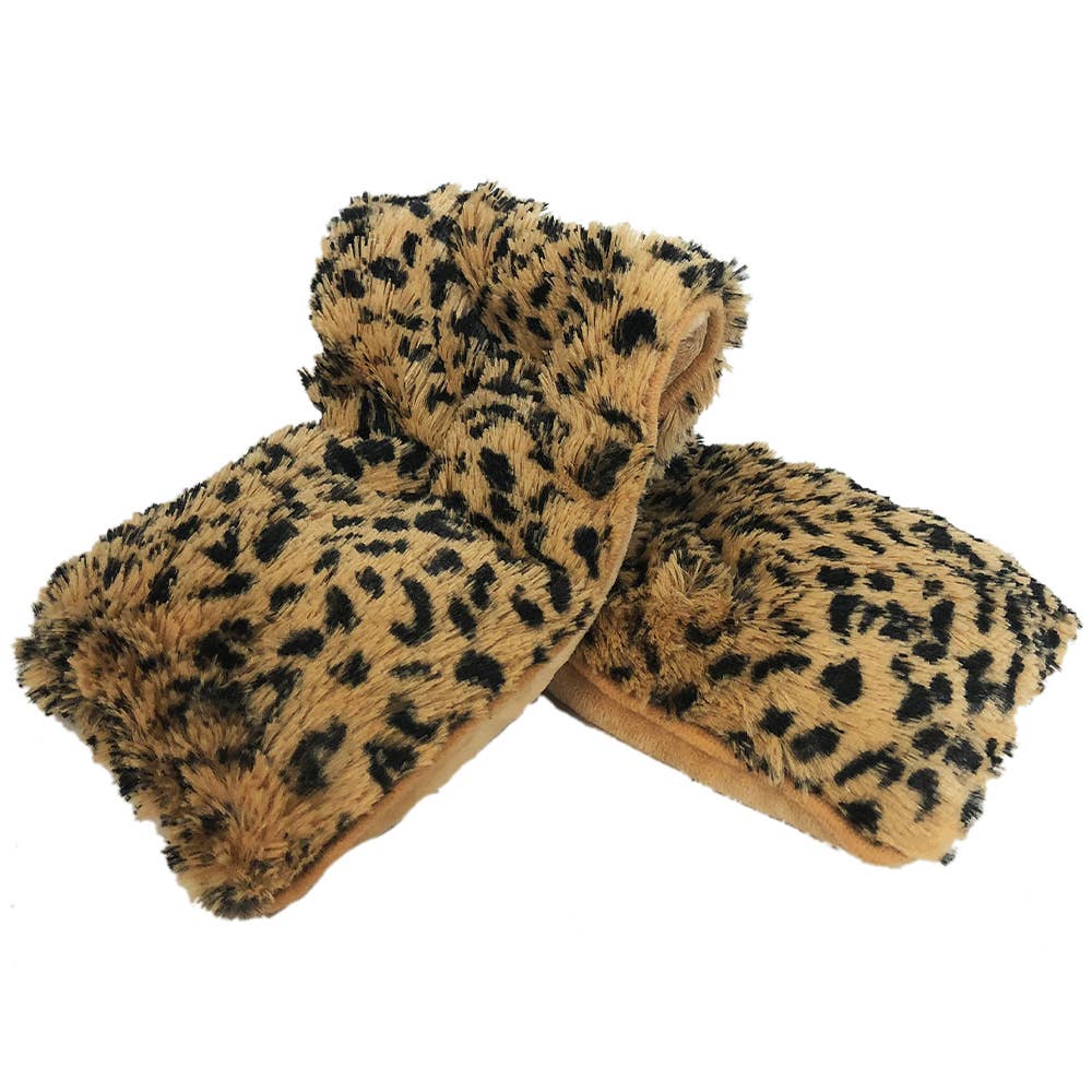 Leopard Wrap Warmies-Warmies-Three Birdies Boutique, Women's Fashion Boutique Located in Kearney, MO