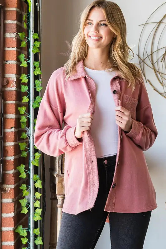 Women's coats pink clearance boutique