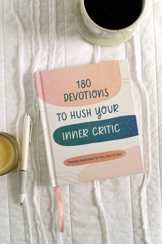 180 Devotions to Hush Your Inner Critic-Barbour Publishing, Inc.-Three Birdies Boutique, Women's Fashion Boutique Located in Kearney, MO