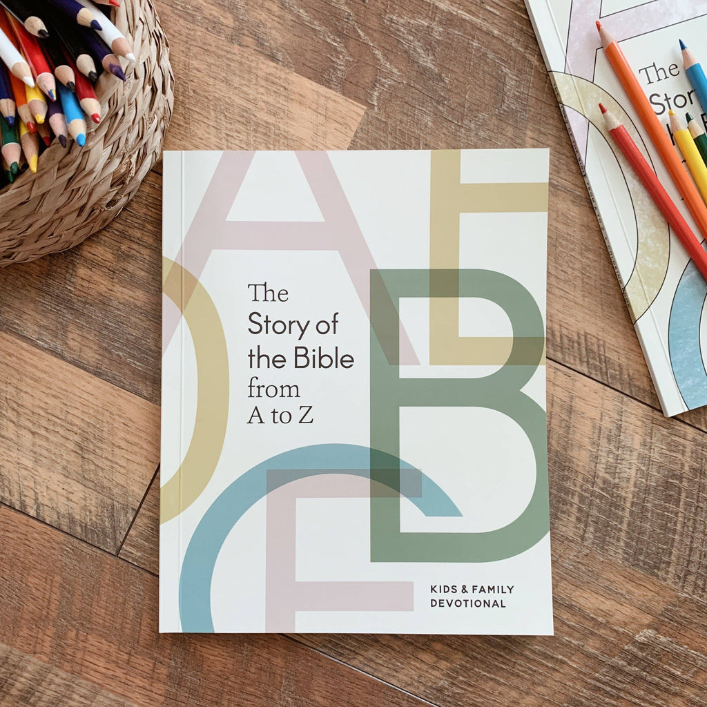 Story of the Bible from A to Z - Kids & Family Devotional-Book-The Daily Grace Co-Three Birdies Boutique, Women's Fashion Boutique Located in Kearney, MO