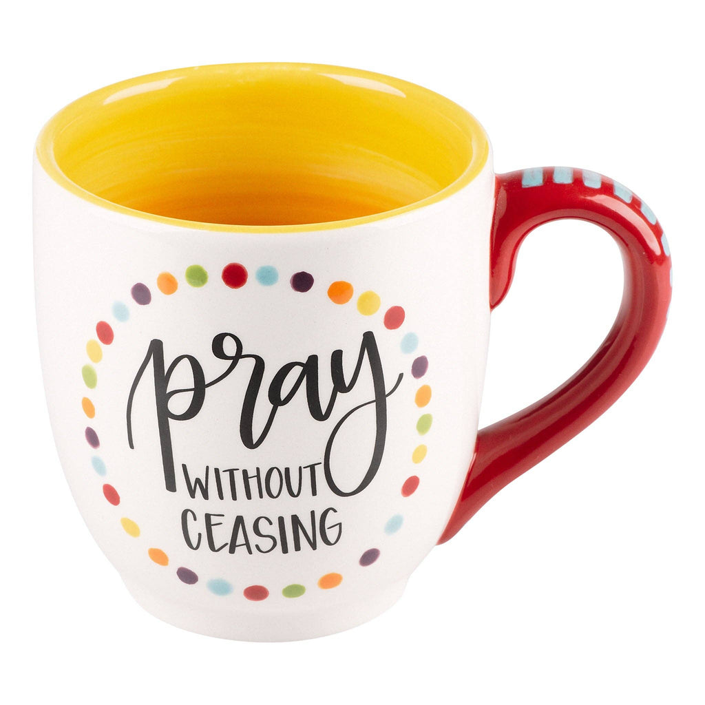 Pray without Ceasing Mug-Glory Haus-Three Birdies Boutique, Women's Fashion Boutique Located in Kearney, MO
