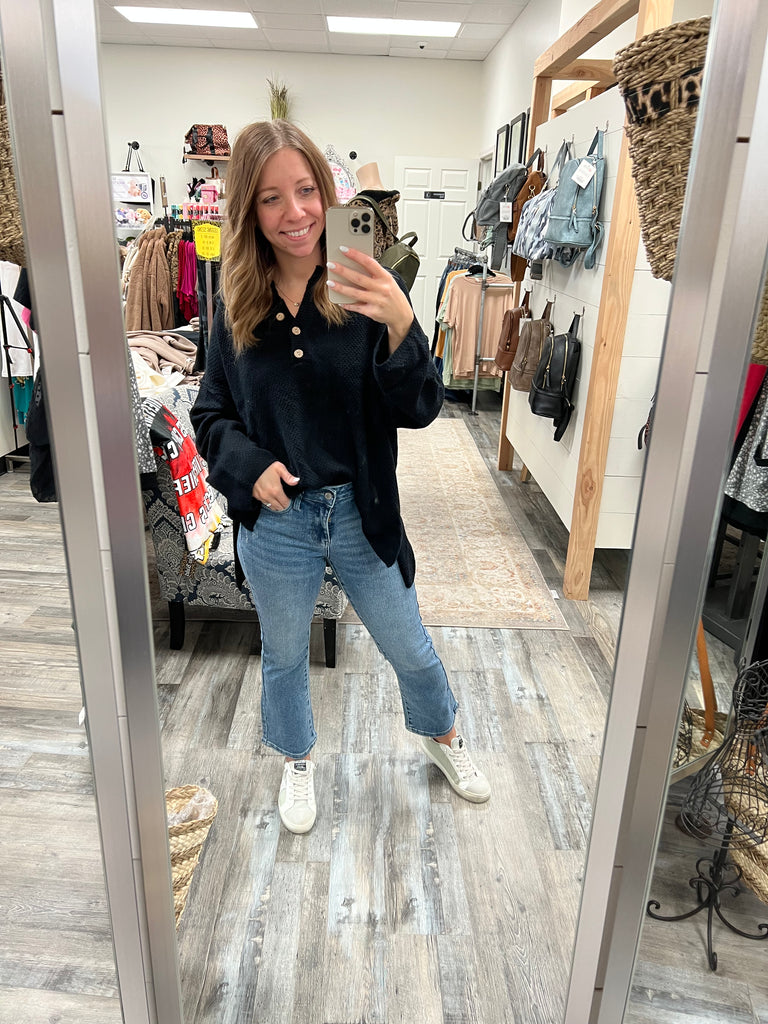 Judy Blue Demi Crop Bootcut-Denim-Judy Blue-Three Birdies Boutique, Women's Fashion Boutique Located in Kearney, MO
