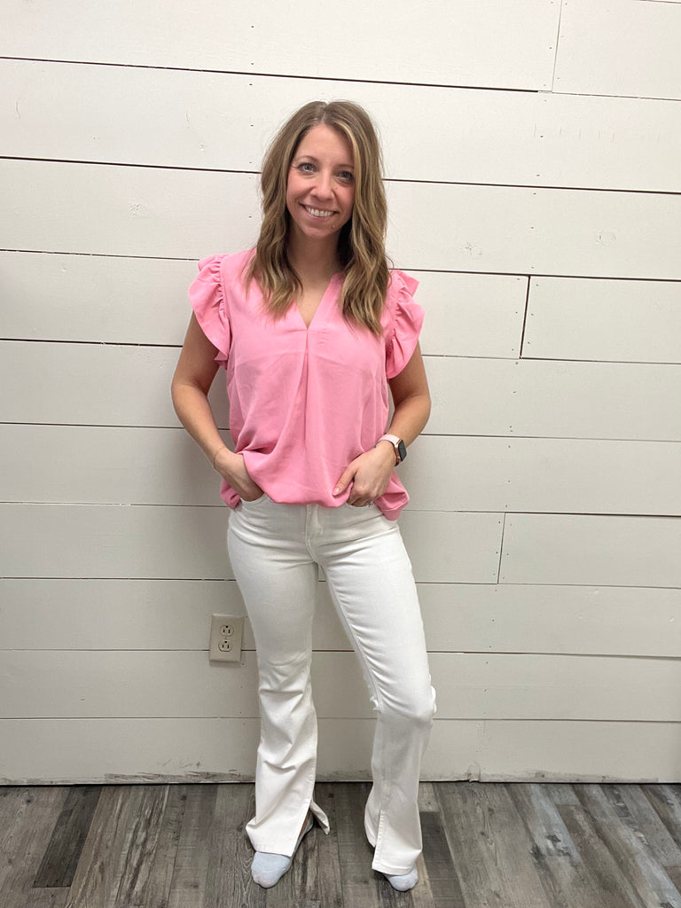 Judy Blue Pure White Bootcut