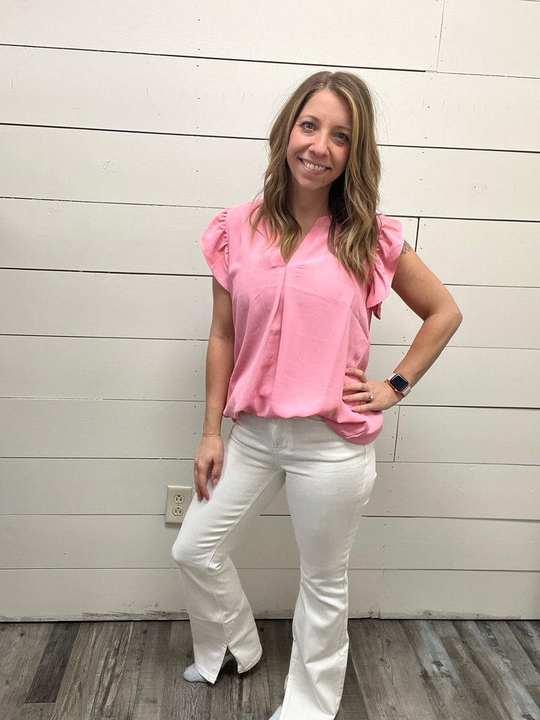 Judy Blue Pure White Bootcut