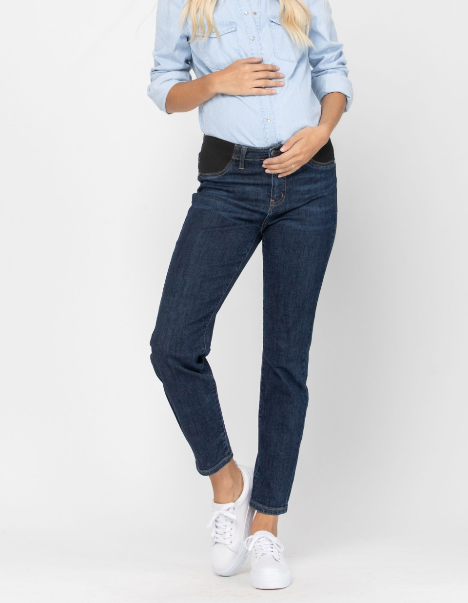 Rainie Maternity Ankle Skinny Jeans – Official Kancan USA