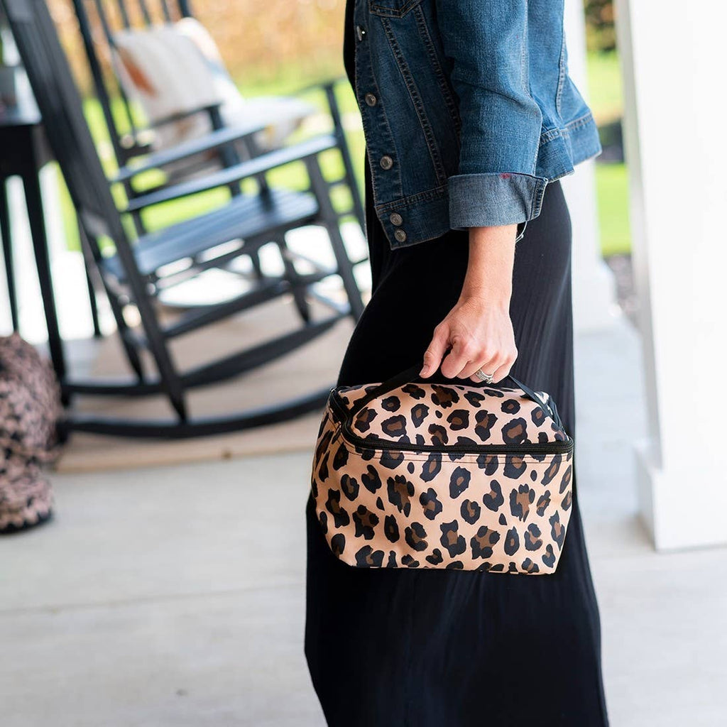 Wild Side Cosmetic Bag-Viv&Lou-Three Birdies Boutique, Women's Fashion Boutique Located in Kearney, MO