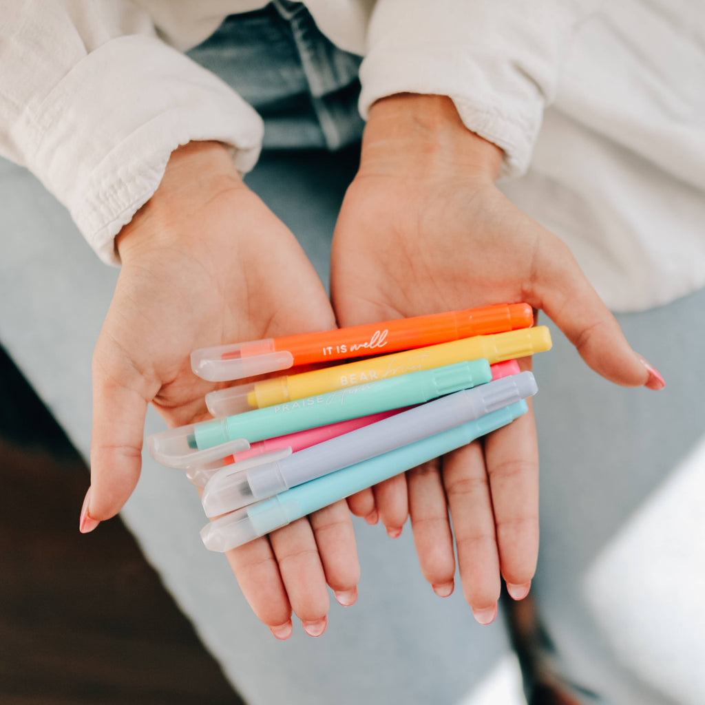 Pastel Bible Highlighter Set-Highlighters-The Daily Grace Co-Three Birdies Boutique, Women's Fashion Boutique Located in Kearney, MO