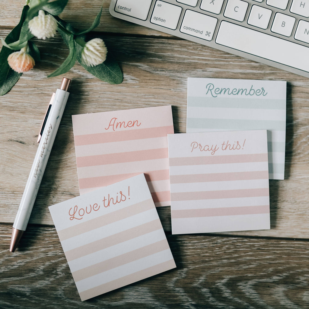 Bible Study Post It Notes-Post It Notes-The Daily Grace Co-Three Birdies Boutique, Women's Fashion Boutique Located in Kearney, MO