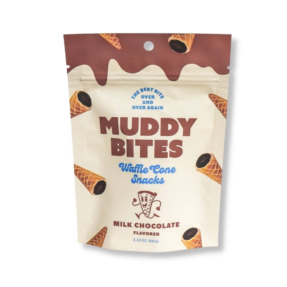 Muddy Bites Waffle Cone Snacks-Kate's Candy-Three Birdies Boutique, Women's Fashion Boutique Located in Kearney, MO