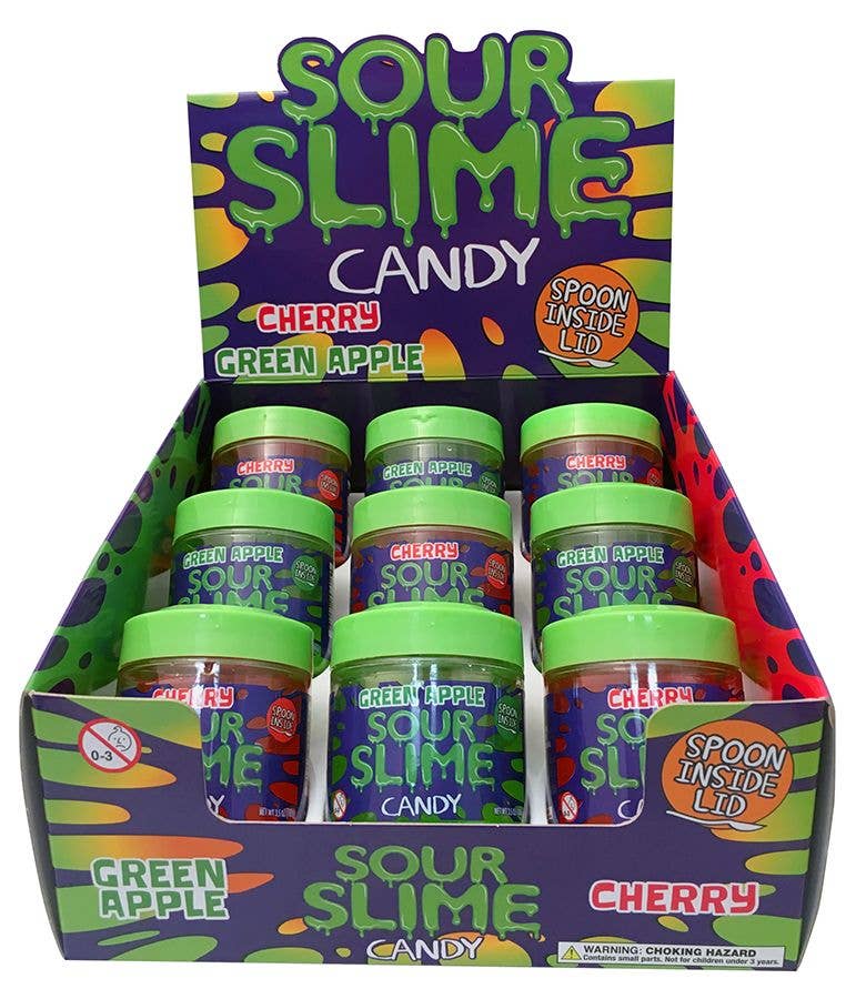 Sour Slime Candy-Kate's Candy-Three Birdies Boutique, Women's Fashion Boutique Located in Kearney, MO