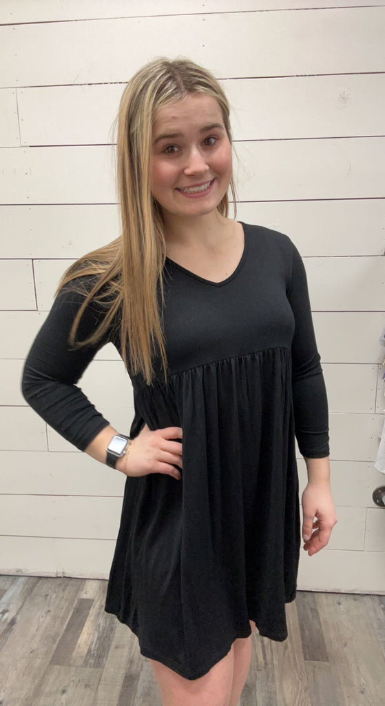 Solid, Simple, & Sweet Dress-Multiple Colors!-Dresses-BLUMIN-Three Birdies Boutique, Women's Fashion Boutique Located in Kearney, MO