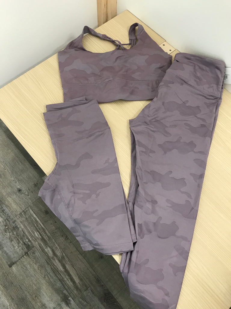 Lavender Camo Leggings-Leggings-Rae Mode-Three Birdies Boutique, Women's Fashion Boutique Located in Kearney, MO