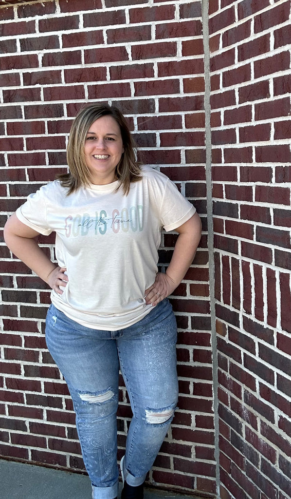 Judy Blue Paisley Print Boyfriend Jeans-Denim-Judy Blue-Three Birdies Boutique, Women's Fashion Boutique Located in Kearney, MO